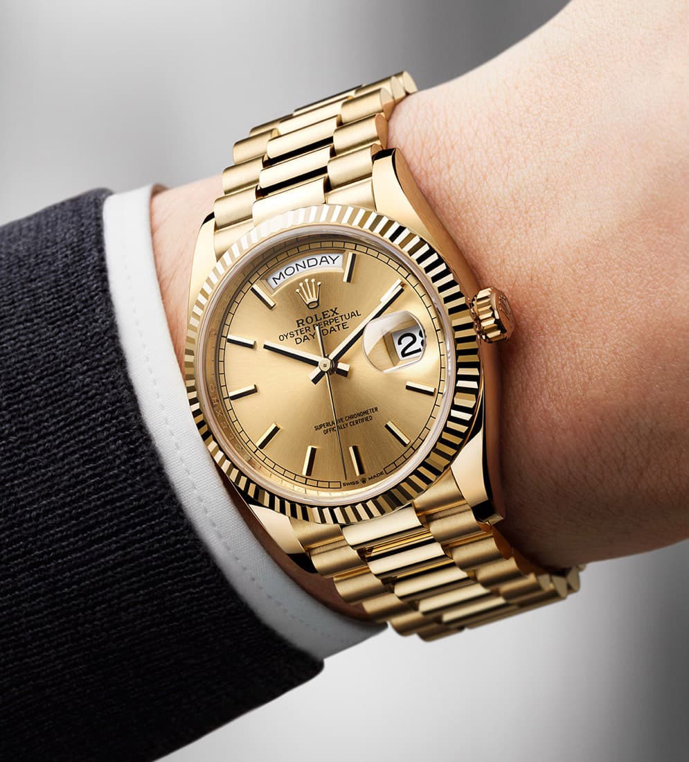 Rolex Day-Date 36 Oyster, yellow gold