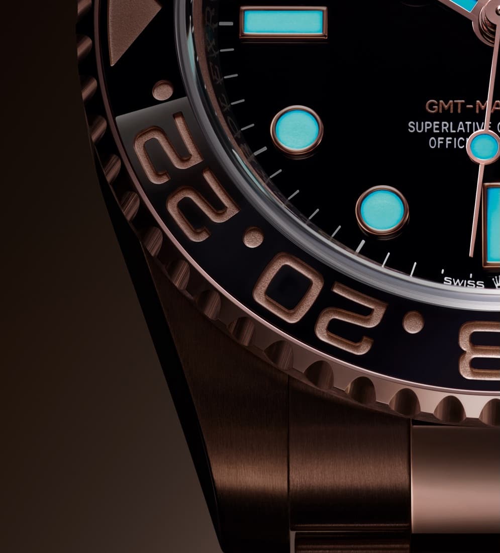 Closeup of Rolex GMT-Master II