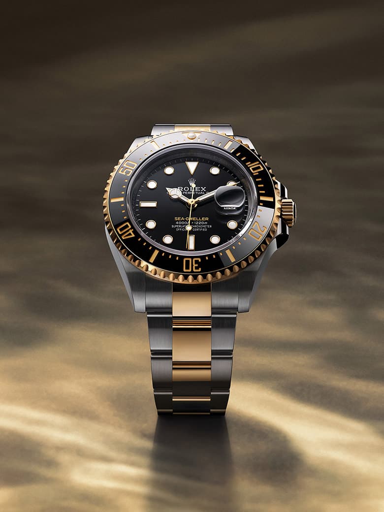 Rolex Sea-Dweller Oyster, Oystersteel and yellow gold
