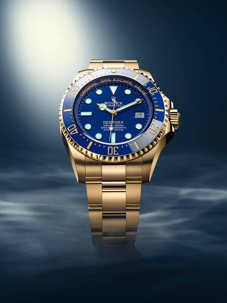 Rolex Deepsea Oyster, yellow gold