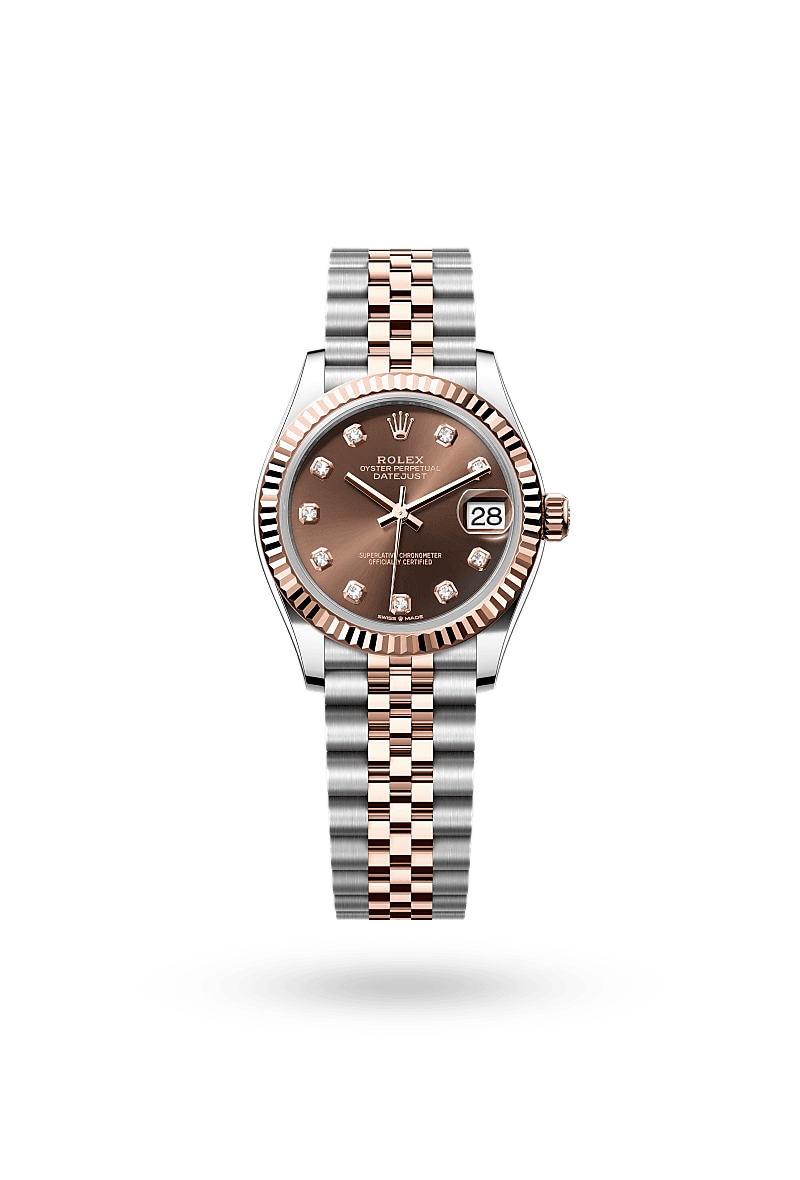 Rolex Datejust 31 - Oyster, 31 mm, Oystersteel and Everose gold