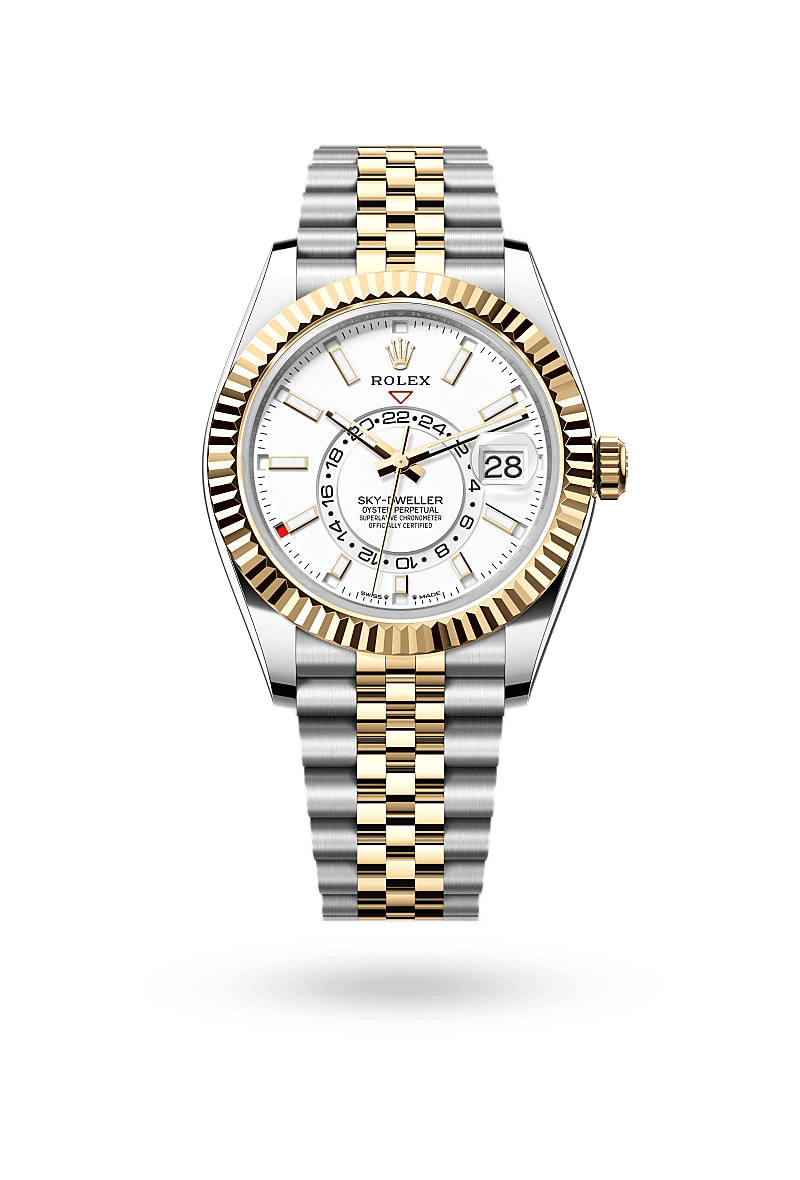 Rolex Sky-Dweller - Oyster, 42 mm, Oystersteel and yellow gold